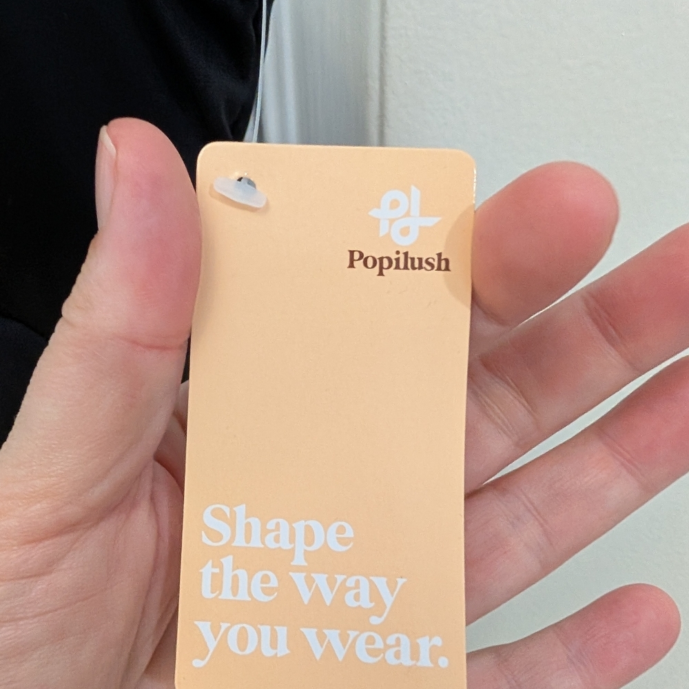 NWT Popilush Shapewear Midi Dress - Picture 6 of 8